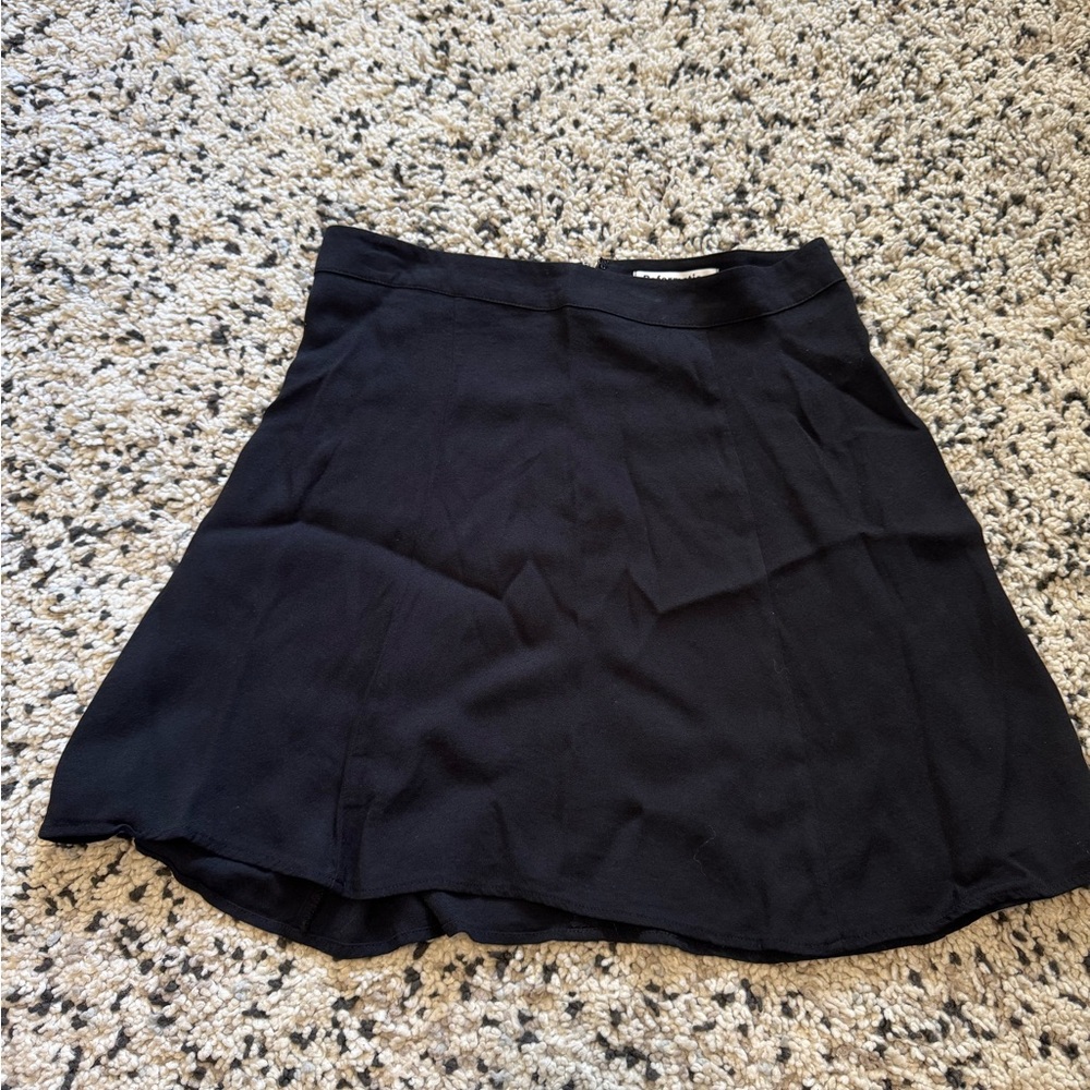 Reformation Black Mini Skirt